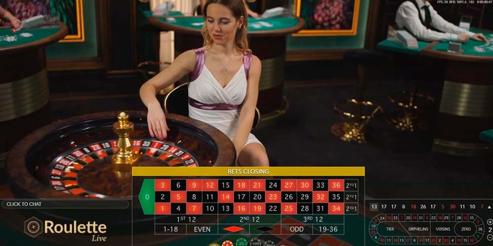 Live roulette en Betsafe