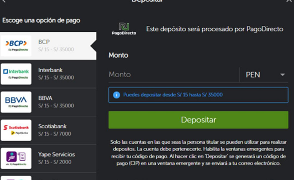 deposito Betsafe